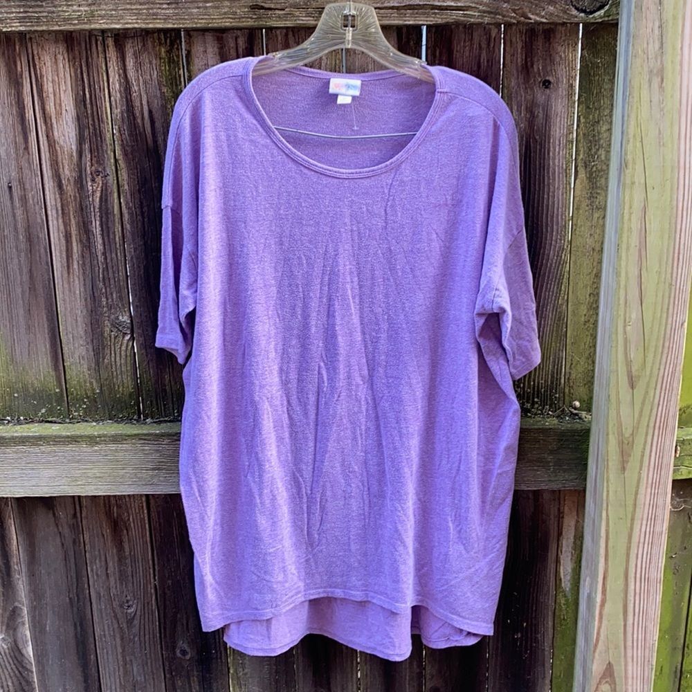 Lularoe purple top sz. M